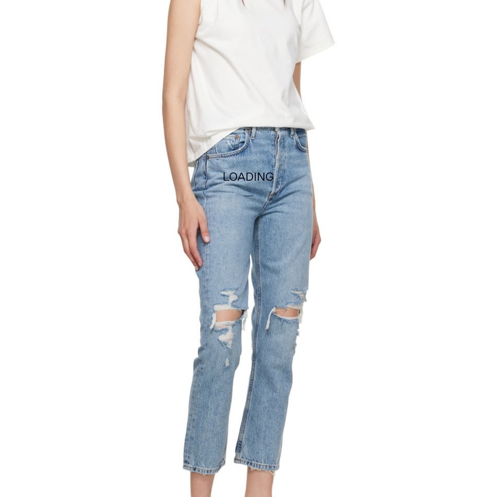 AGOLDE LOS ANGELES DENIM PANTS